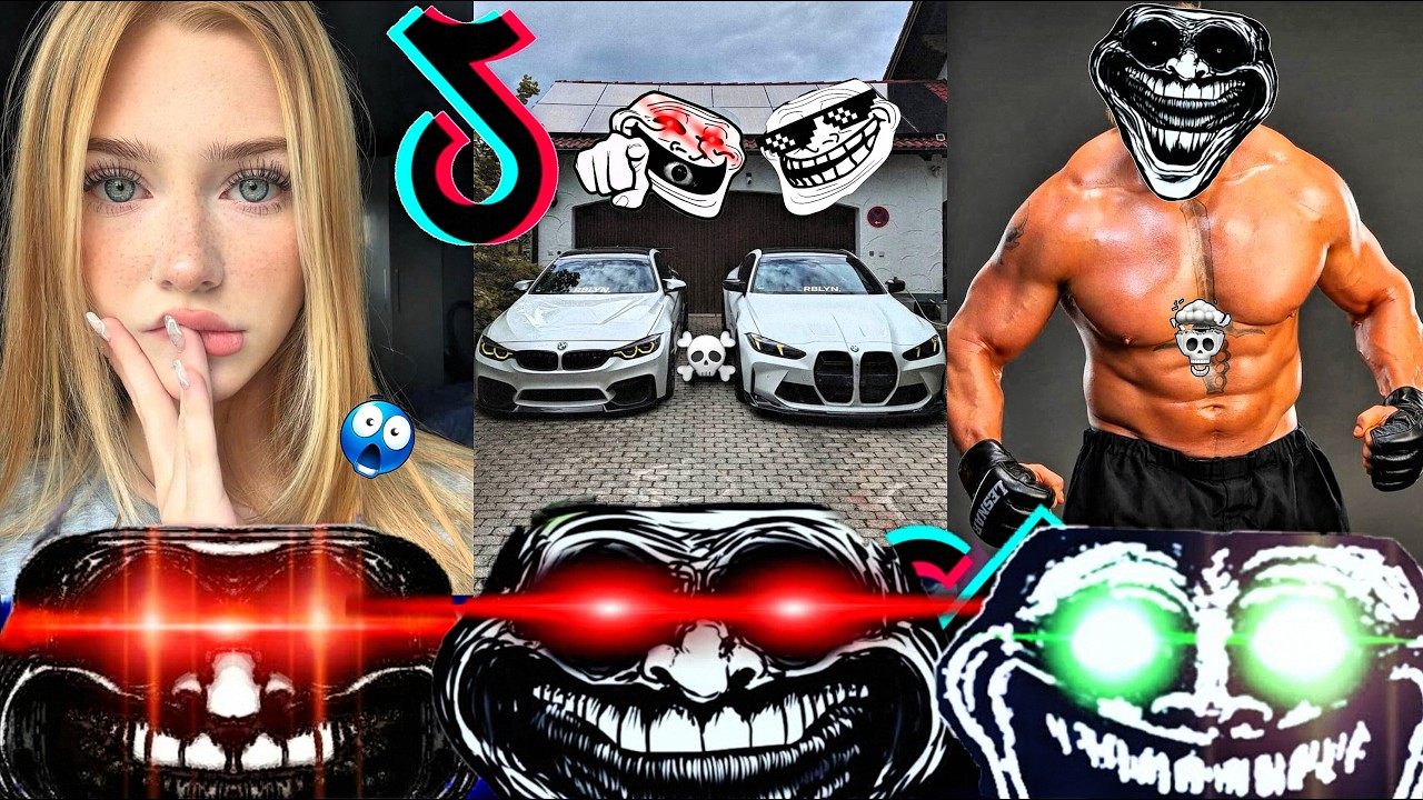 🥶 COLDEST MOMENTS TROLLFACE TIKTOKS 🔥🥵 PHONK TROLL EDITS | VIRAL MEMES COMPILATION