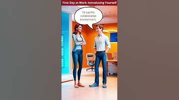 First Day at Work: How to Introduce Yourself | English Listening Practice #EnglishPractice