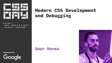 Modern CSS Development: Tooling & Workflows | Umar Hansa | CSS Day 2023