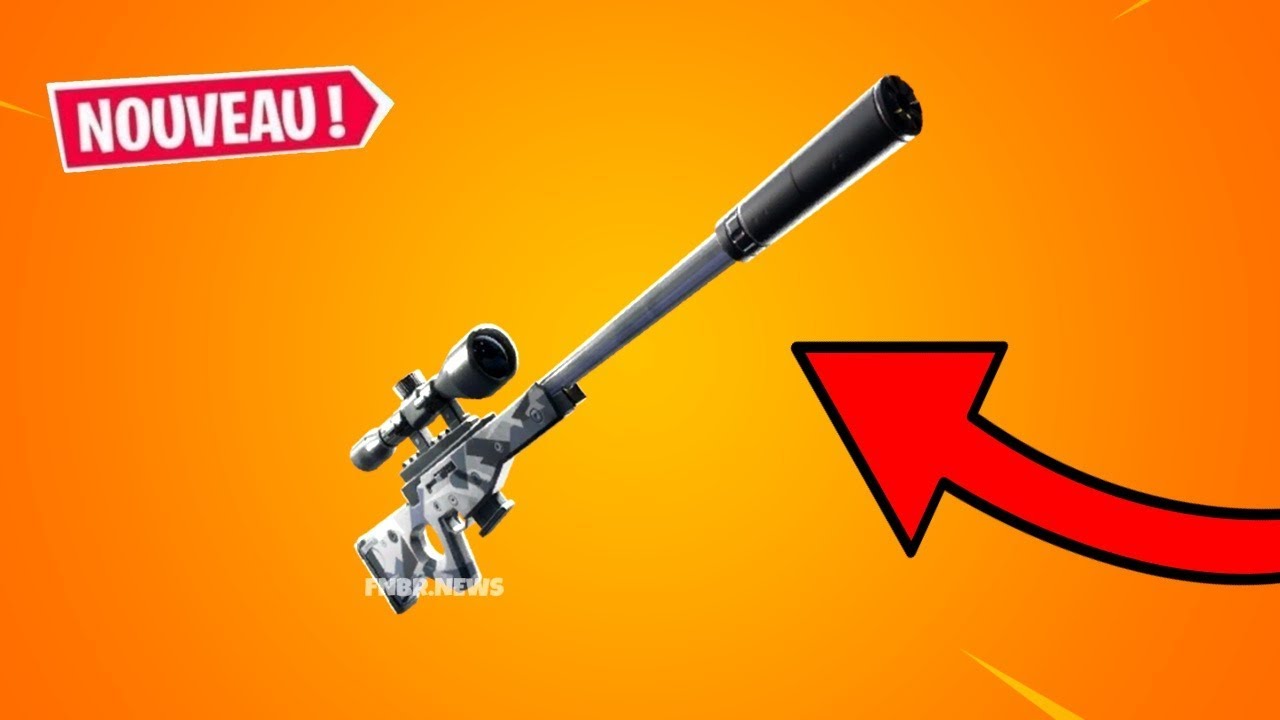 Le NOUVEAU Sniper de Fortnite...! (SILENCIEUX) (Fortnite: Battle Royale