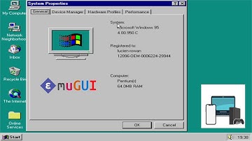 How to install Windows 95 on QEMU with EmuGUI
