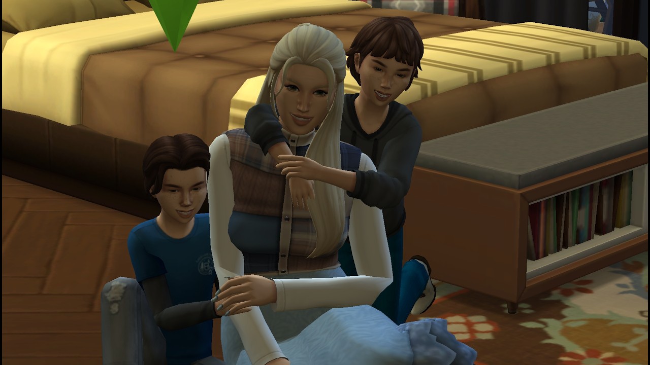 I made a family to live in @Minami_sims 's apartment