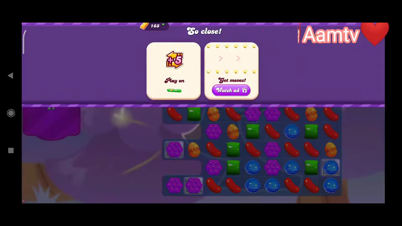 LEVEL FAILED CANDY CRUSH SAGA YouTube