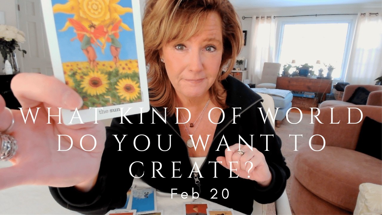 Your Daily Tarot Reading : What Kind Of World Do YOU Want To Create? | Spiritual Path Guidance