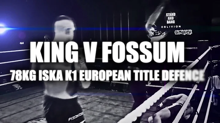 Fossum v King. ISKA European Title Defence.  78kg ...