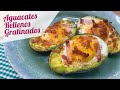 AGUACATES RELLENOS GRATINADOS 🥑 Receta con huevo y bacon al horno