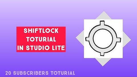 SHIFTLOCK TOTURIAL IN STUDIO LITE