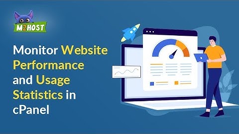 How to monitor website performance and usage statistics in cPanel?