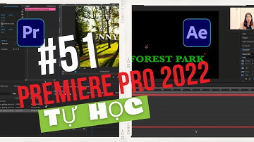 BÀI 51: Cách edit video kết hợp Adobe Premiere và After Effects | Học edit video từ A-Z@Tuhocedit
