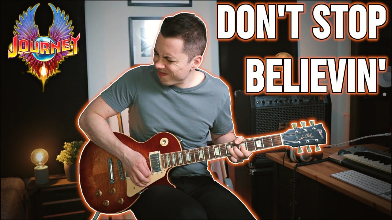 DON'T STOP BELIEVIN' - Journey | Sebastian Lindqvist Guitar Cover