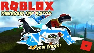 Roblox Dinosaur Simulator Dino Sim 2019 Codes For New Players Youtube - twitter roblox dinosaur simulator