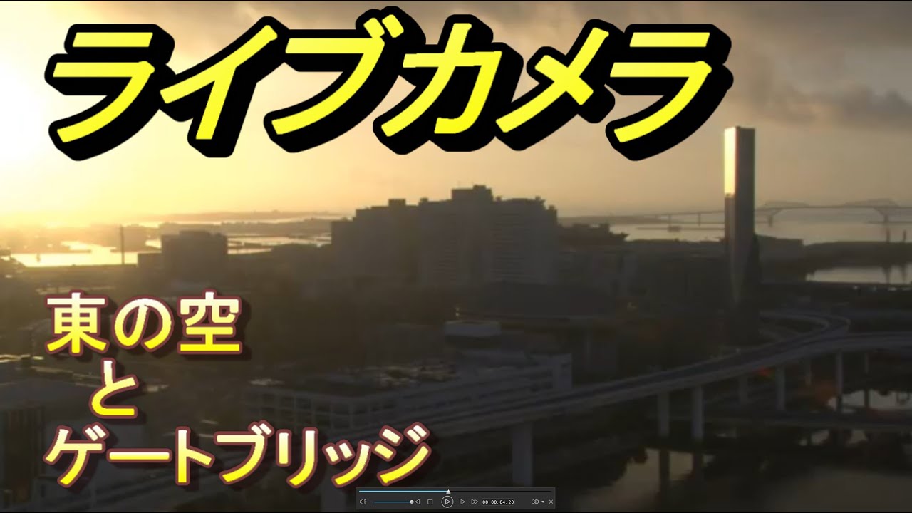 お台場ライブカメラ ディズニーランド花火 2020 サムネイル