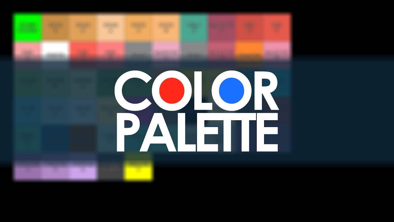 Color Palette -- The Manim