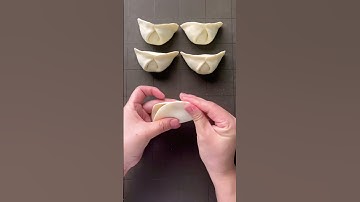 你知道这个饺子的花样包法吗？ #shorts #dumplings #饺子