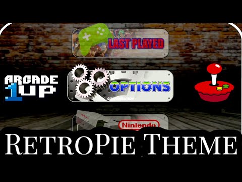 Arcade1up RetroPie Theme Tour Walkthrough Video Demo On Raspberry Pi 4 & 400 from RetroPie Guy