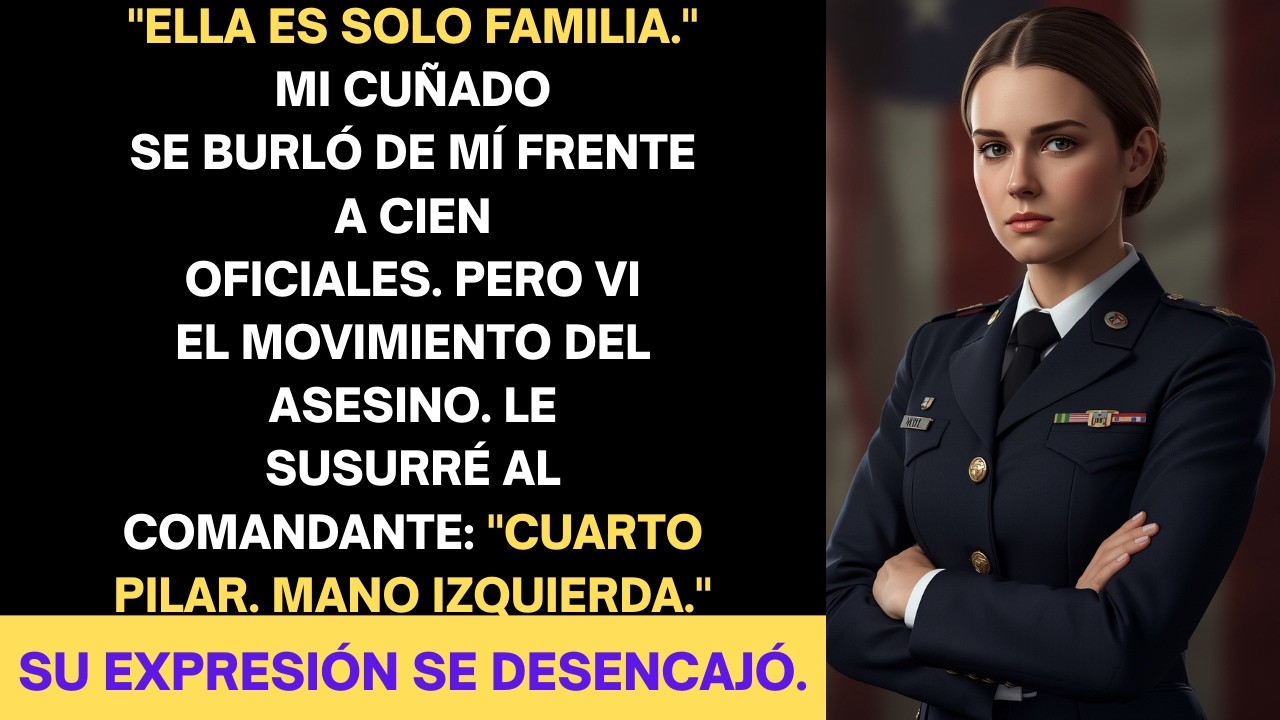 Mi cuñado me llamó un don nadie… hasta que el comandante reveló mi pasado militar secreto 🎖️