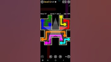 How To Solve Flow Free Inkblot Pack Level 6 8x8 Board Walk Through Solution Walkthrough