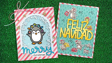 Intro to Peppy Penguin & Feliz Navidad + 2 cards from start to finish
