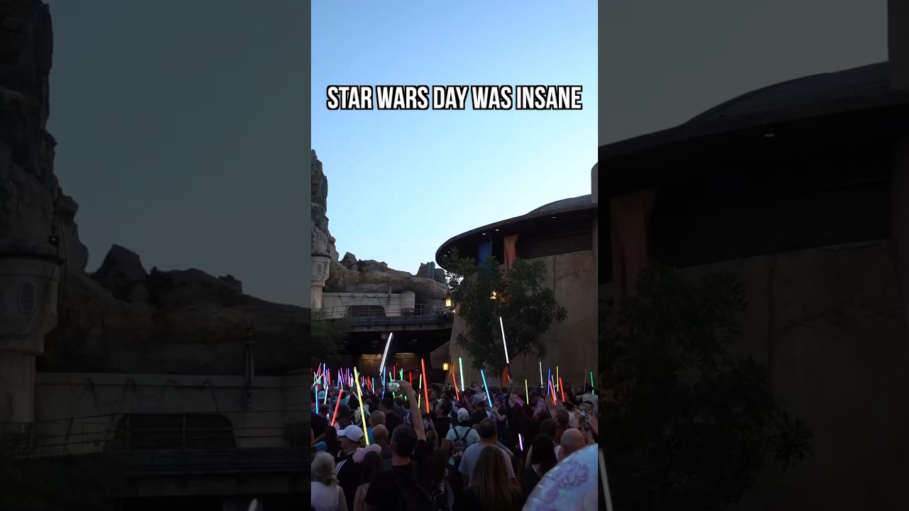 Star Wars Day 2023 at Galaxy's edge was INSANE - Disney's Hollywood Studios