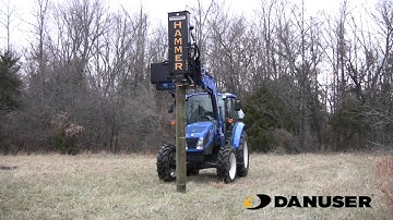 Danuser Hammer LM40 Driving 8inch Round Post