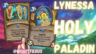 Lynessa Holy Drink Paladin 🐉 Hearthstone Emerald Dream deck code ➡️