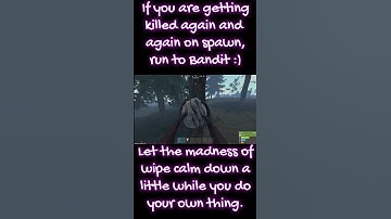 Rust Console: Killed on spawn so I ran to Bandit to answer a question! 1 stone = how much wood? :-)