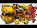 Bumblebee 7 beasts: Yellow Cars Transformers rides, police, heroes JCB TOY Robot &amp; Vehicle Old Car