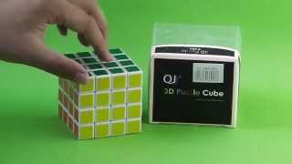 QJ 4x4 Speed Cube 6 6cm White Unboxing Review