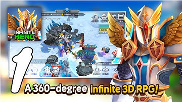 INFINITE HERO : 3D Idle RPG Gameplay #1 All Levels (Android, IOS)