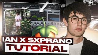 How SXPRANO Makes HARD GLO BEATS For IAN