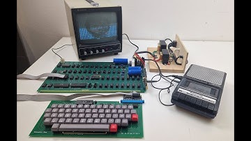 Apple 1 Replica Demo -  load the "Apple 30th Anniversary Graphics Demo"