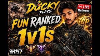 Ranked CHAOS And Fun 1v1s  | Ducky Plays CODM LIVE