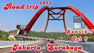 Road Trip Jakarta Surabaya 2023 | Tarif tol?Bensin? #roadtrip #surabaya