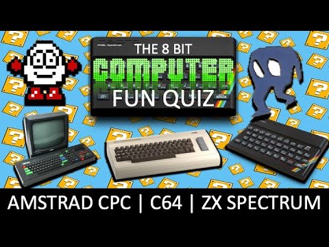 The Tricky 8 Bit Computer Fun Quiz | Amstrad | Spectrum | C64