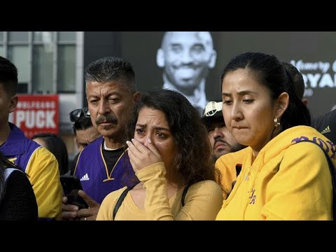 Conmoción en Estados Unidos y en el deporte mundial por la muerte de Kobe Bryant