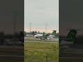 Landing Widerø WF180 FDE-OSL Dash 8- 100 #aviation #planespotting