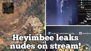 BEST Apex Legends Highlights: Heyimbee leaks nudes on stream!