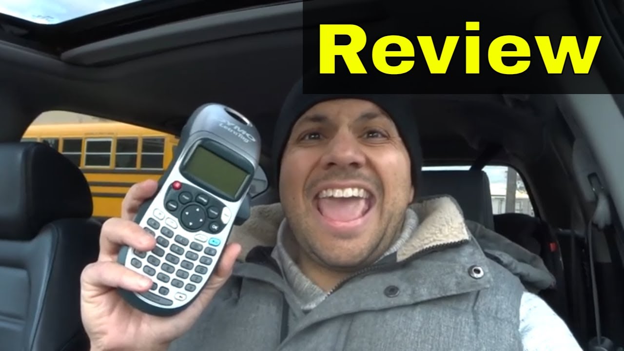 Dymo Letratag 100H Label Maker Review YouTube