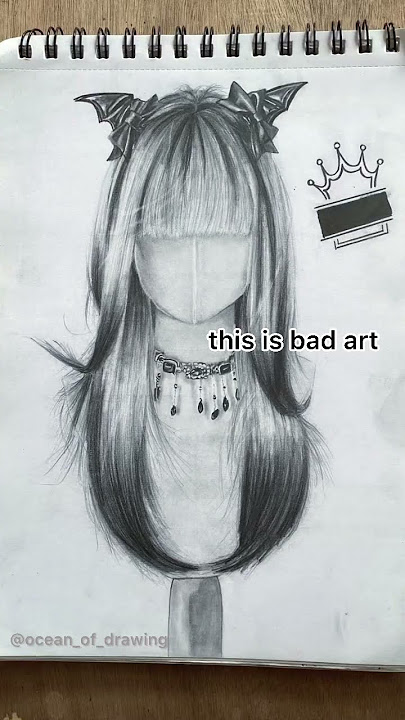 It's a joke 😅😋 // #oceanofdrawing #art #drawing #shortvideo #colourepencil #asmr