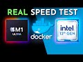 M1 Ultra vs Intel PC and Docker