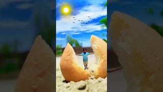 double Roti wali Creative video#creativecreation #creativity #love #funny