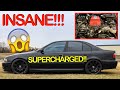 First Drive in the INSANE Supercharged E39! | BMW E39 LS3 Swap