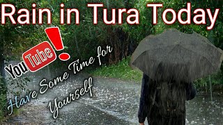 What fun the first raindrops in my house |Tura Rain video | sounds for sleeping | Tura | Meghalaya