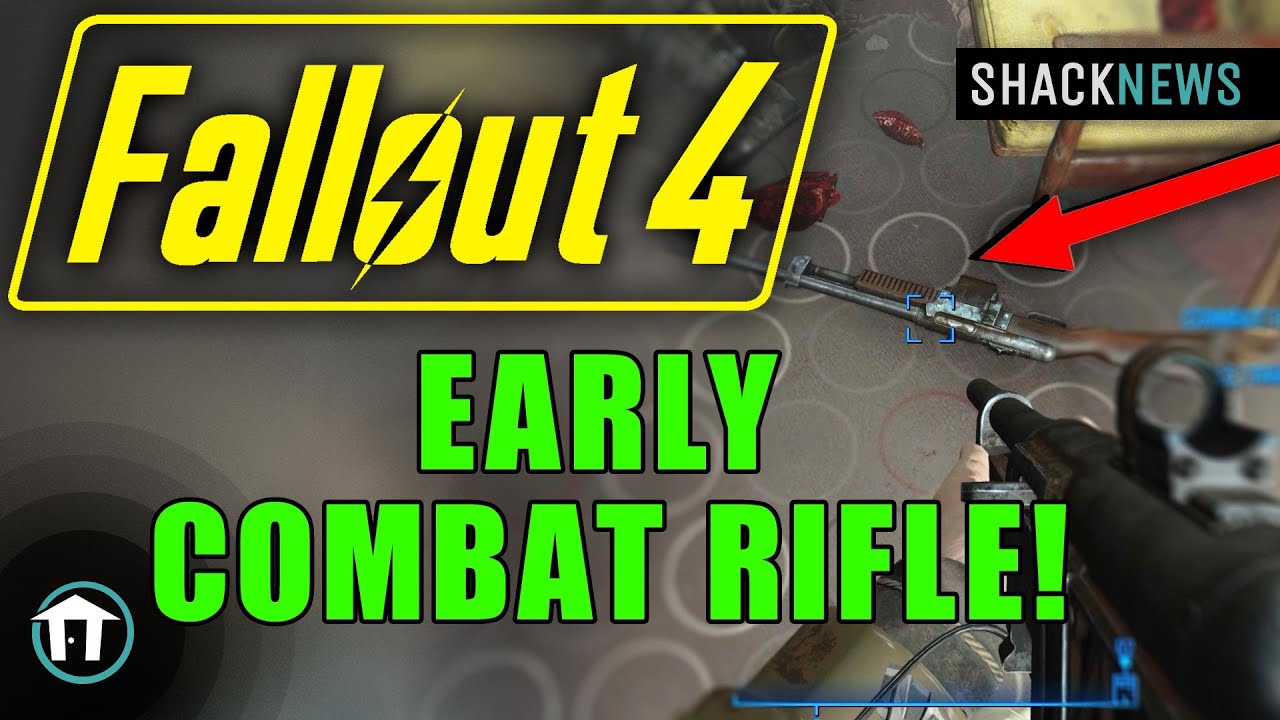 Where to Find a Combat Rifle - Fallout 4