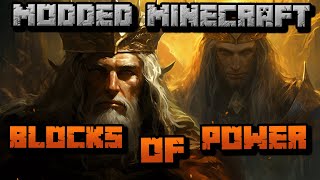 New MULTIPLAYER Series!  Modded Minecraft  The Blocks Of Power! #1