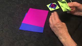 ORIGAMI FÜR KINDER | KREISEL | ANLEITUNG #7