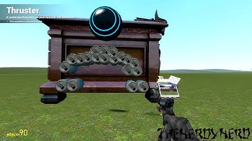 How to make a flying car in Gmod (Full HD)