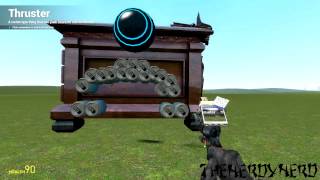 How to make a flying car in Gmod (Full HD)
