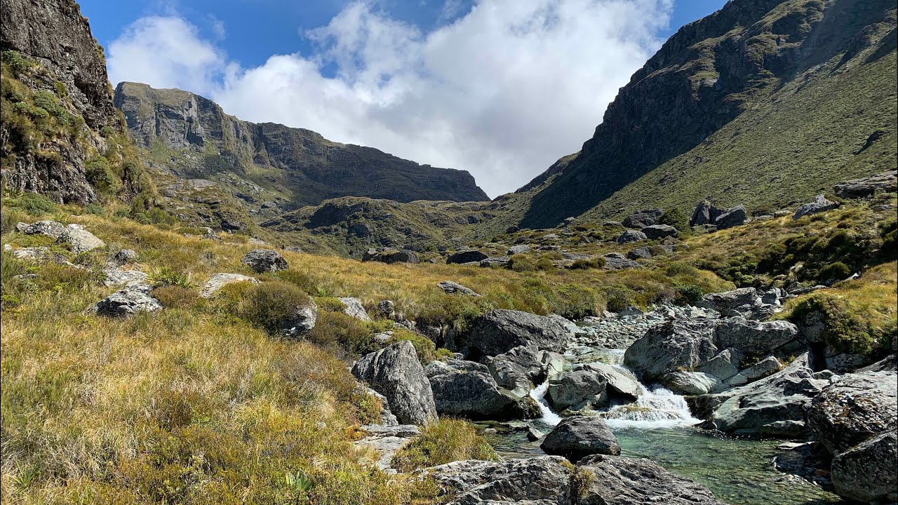 Beautiful Routeburn Track New Zealand
