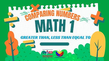 MATATAG CURRICULUM MATHEMATICS Q1 WEEK5 DAY2 COMPARING NUMBERS GREATER THAN, LESS THAN , EQUAL TO